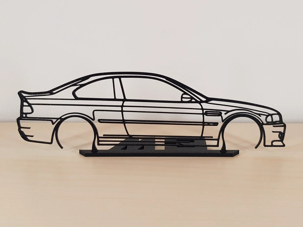 BMW M3 E46 | Silueta con Base