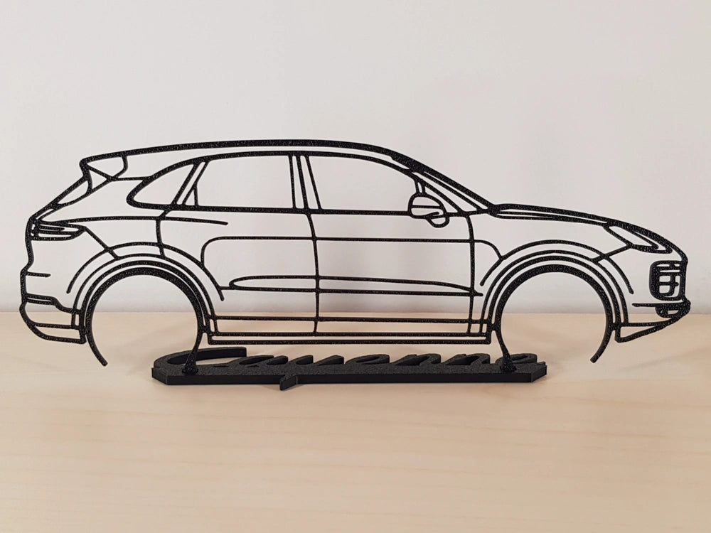 Porsche Cayenne | Silueta con Base