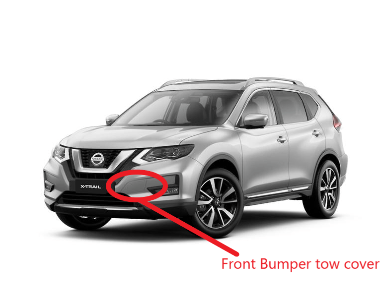 Nissan X-Trail (2017-2020) Tapa Parachoques Delantero